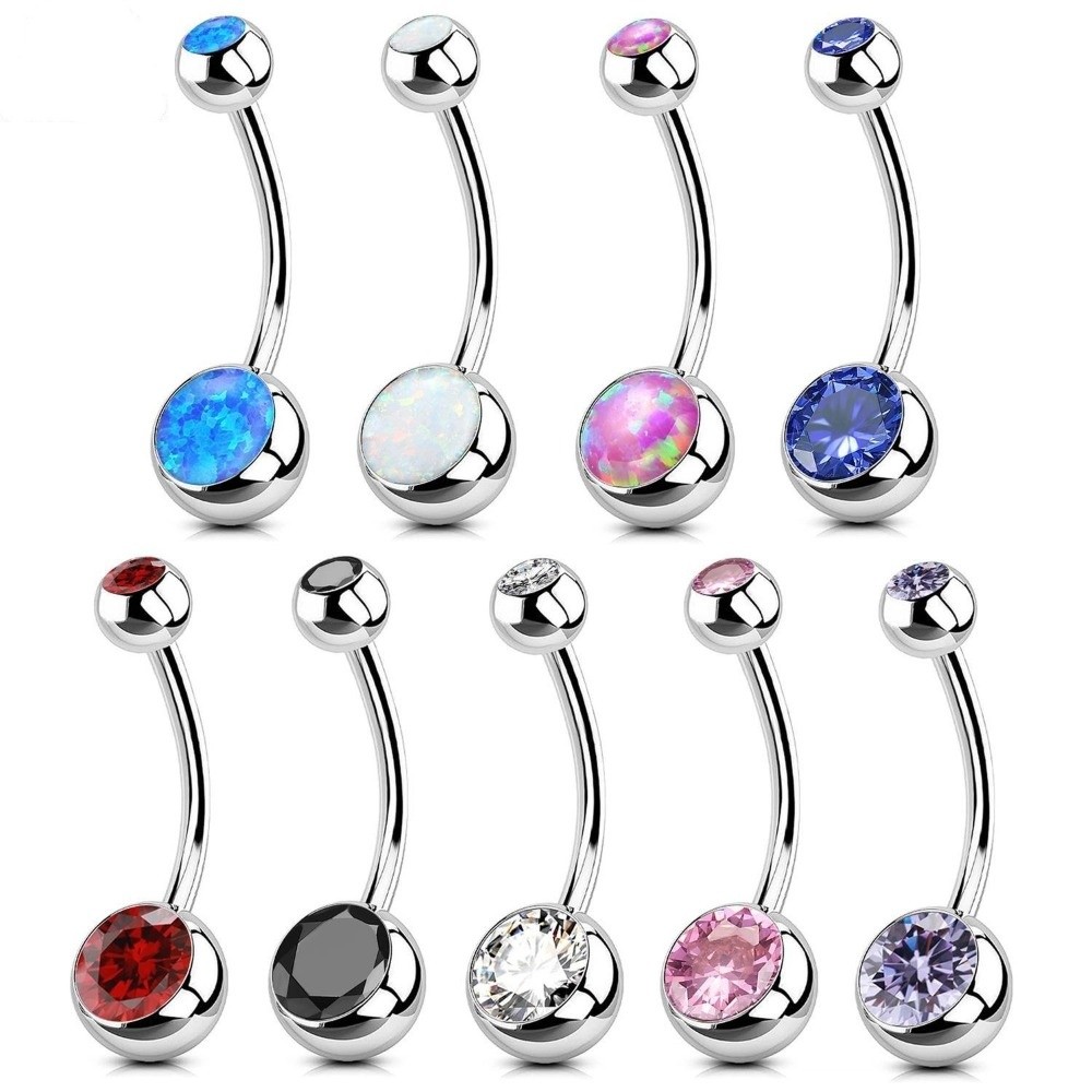 Qualiti Body Jewelry - High Quality Titanium Material Belly Button