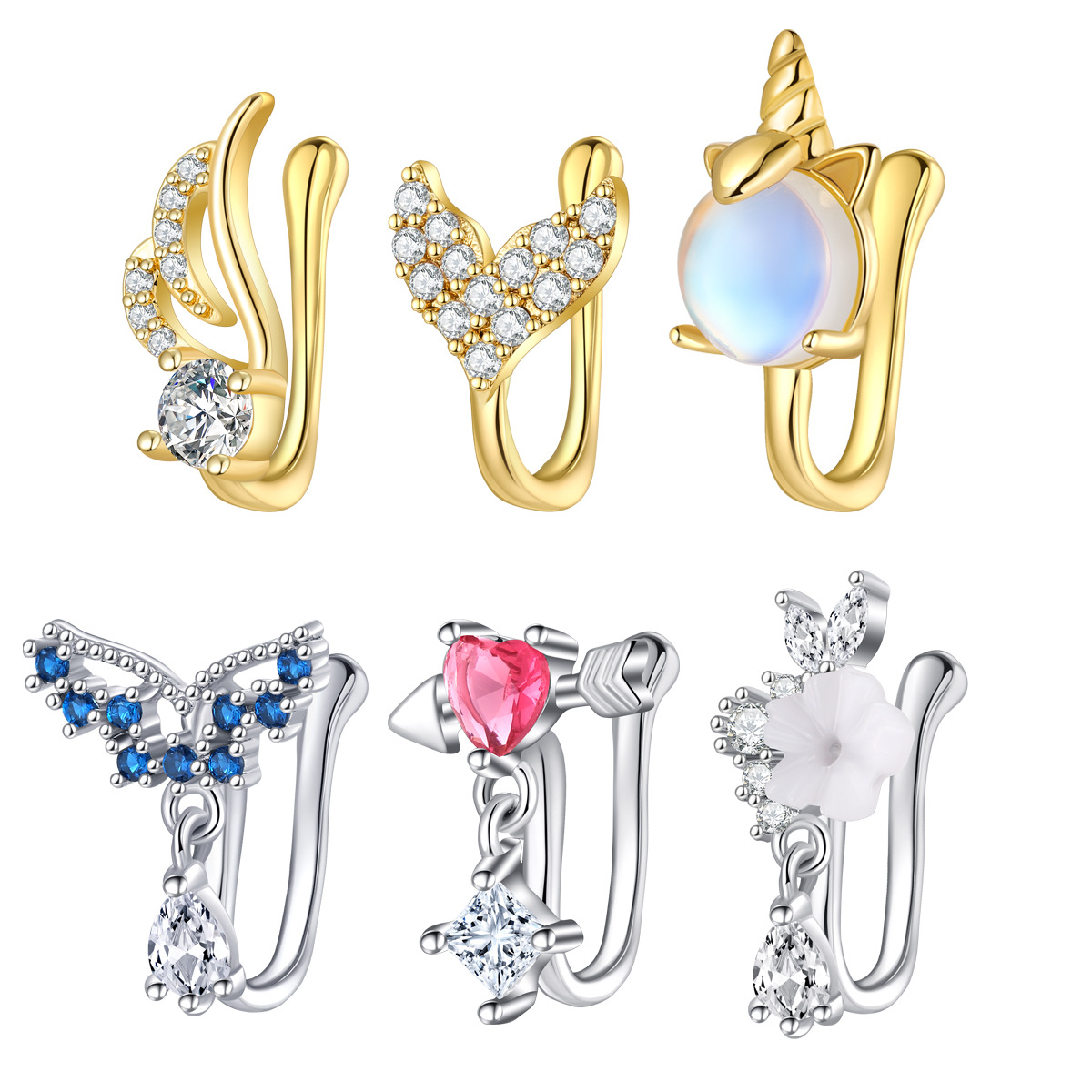 Qualiti Body Jewelry - Fake Nose Piercing Jewelry High Quality