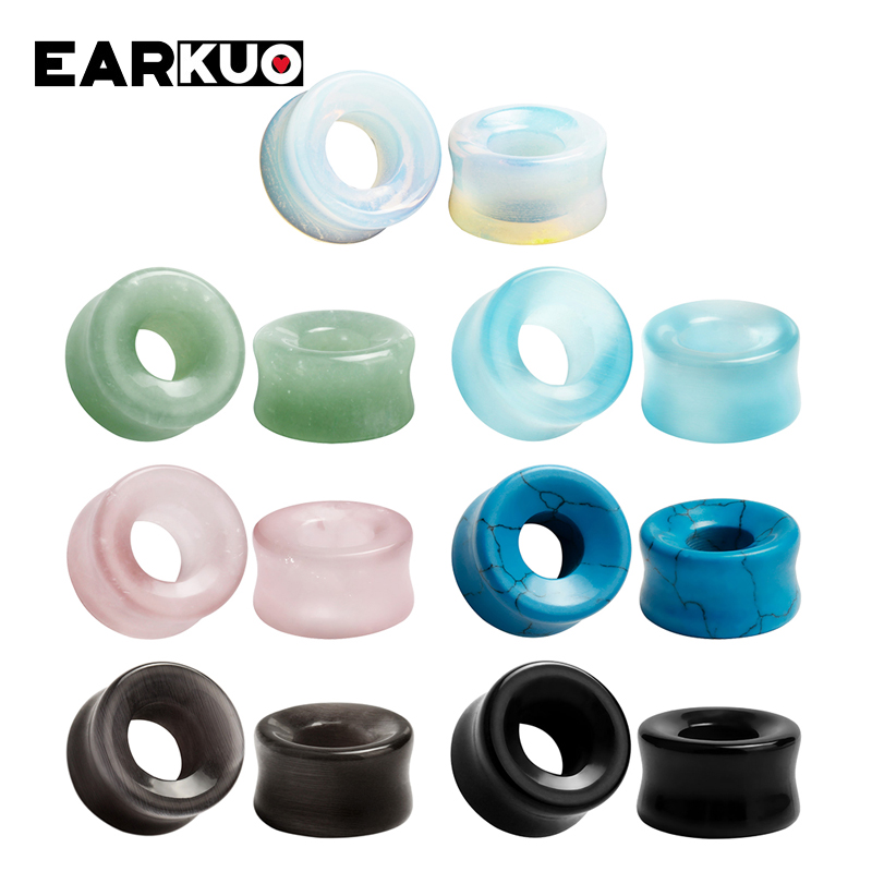 Qualiti Body Jewelry - EARKUO Good Quality Hollow Stone Ear