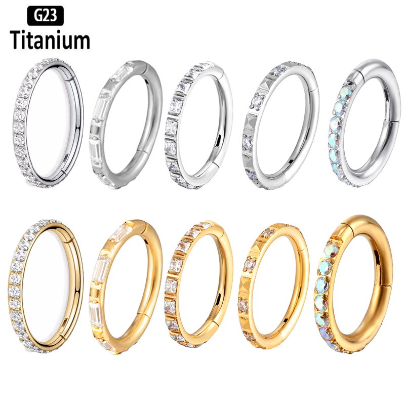 ASTM F136 Titanium Earrings Hi - Qualiti Body Jewelry reseña y precio