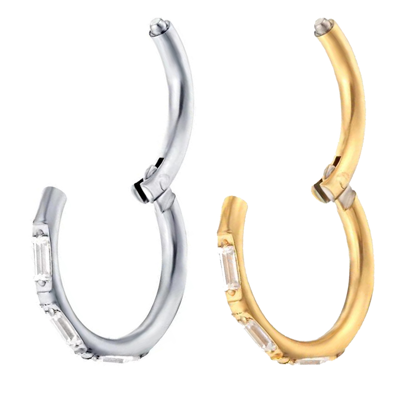 ASTM F136 Titanium Earrings Hi - Qualiti Body Jewelry reseña y precio