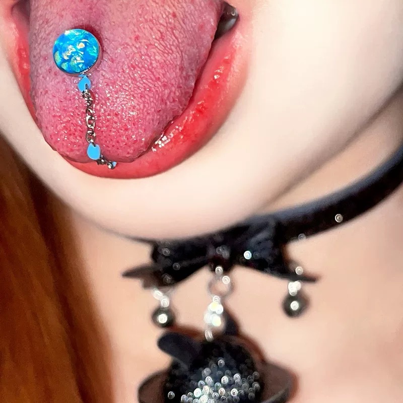 1Pc High-Quality Trendy Blue G - Qualiti Body Jewelry reseña y precio
