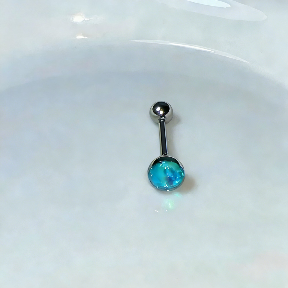 1Pc High-Quality Trendy Blue G - Qualiti Body Jewelry reseña y precio