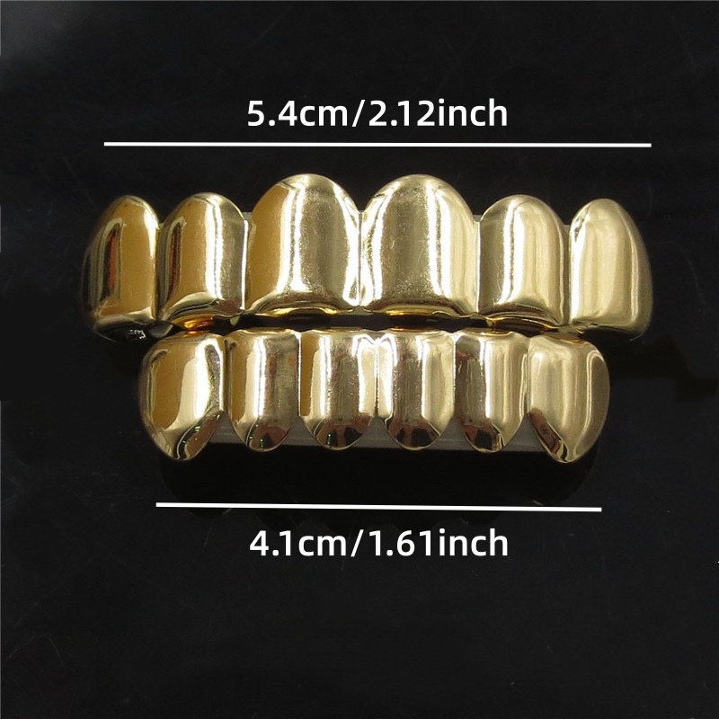 Gold Silver Plated HIP HOP Tee - Body Jewelry Real Gold reseña y precio