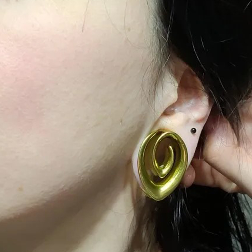 Twolobes 2PCS Spiral Simple Sa - Body Jewelry Hangers reseña y precio