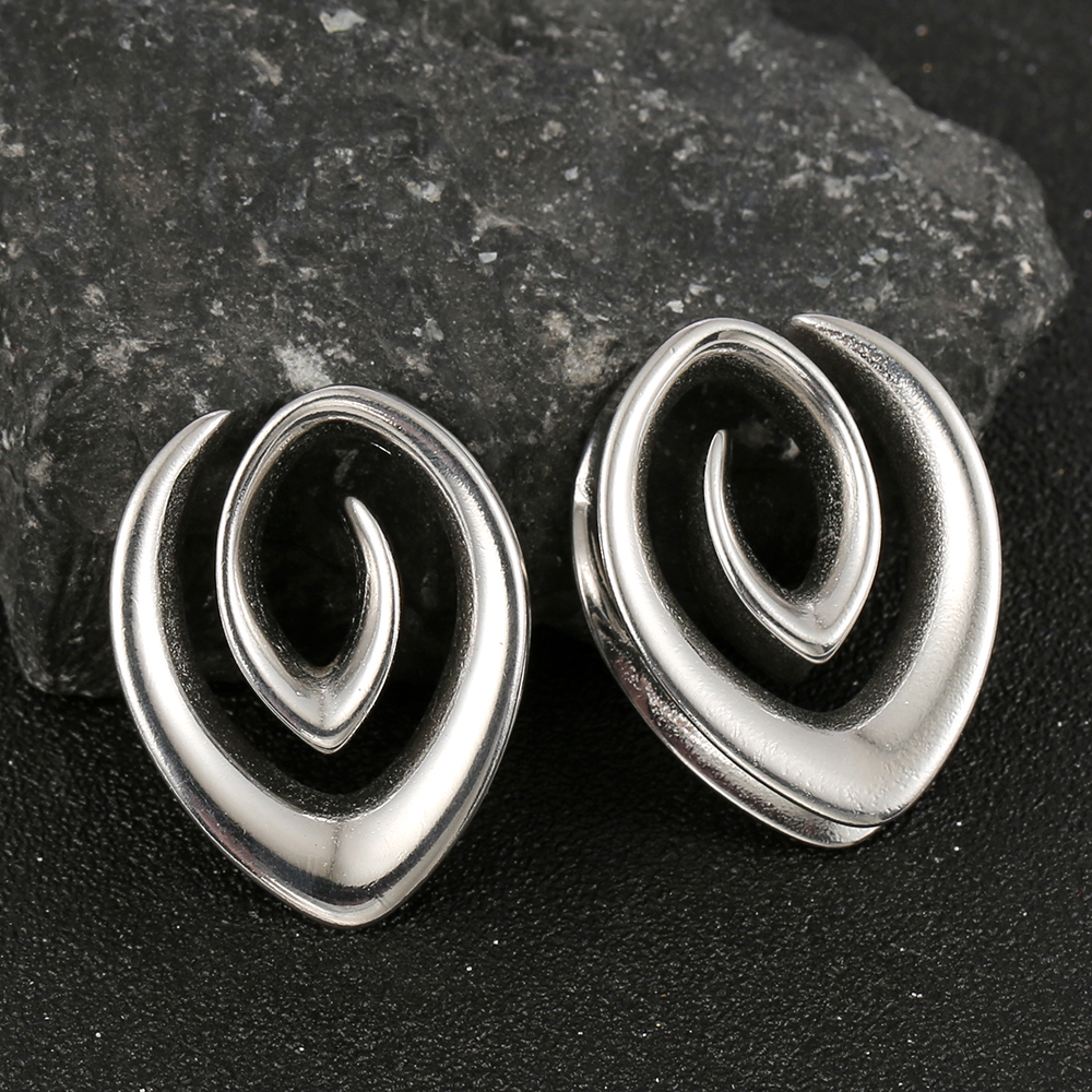 Twolobes 2PCS Spiral Simple Sa - Body Jewelry Hangers reseña y precio