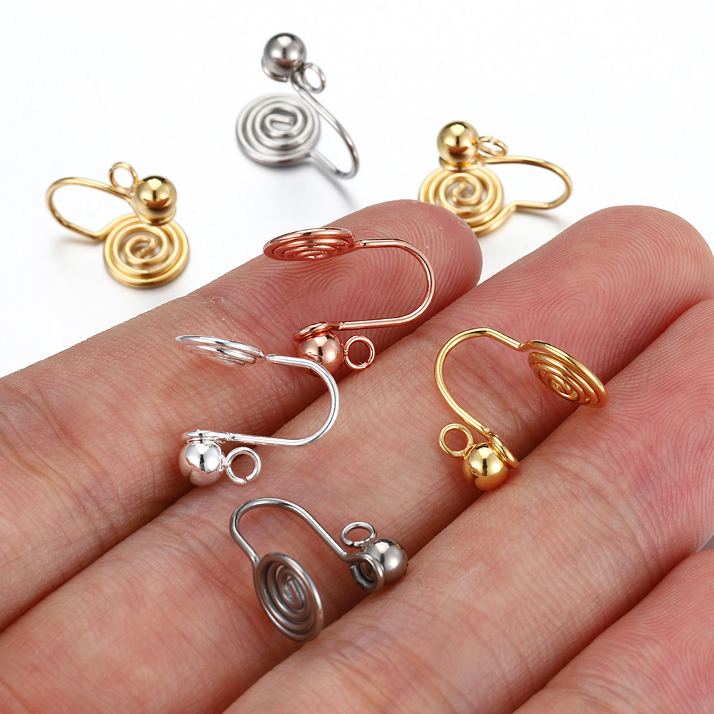 10pcs Stainless Steel Ear Clip - Body Jewelry reseña y precio