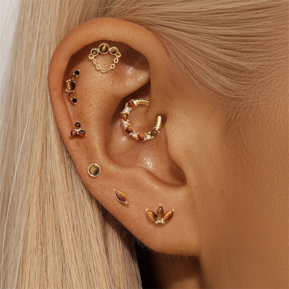 Glowshe 100% 925 Sterling Silv - Qualiti Body Jewelry reseña y precio