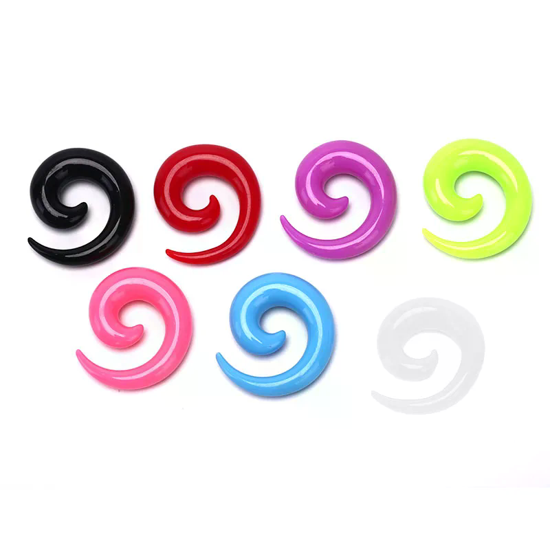 16PCS /set Spiral Taper Flesh  - Qualiti Body Jewelry reseña y precio