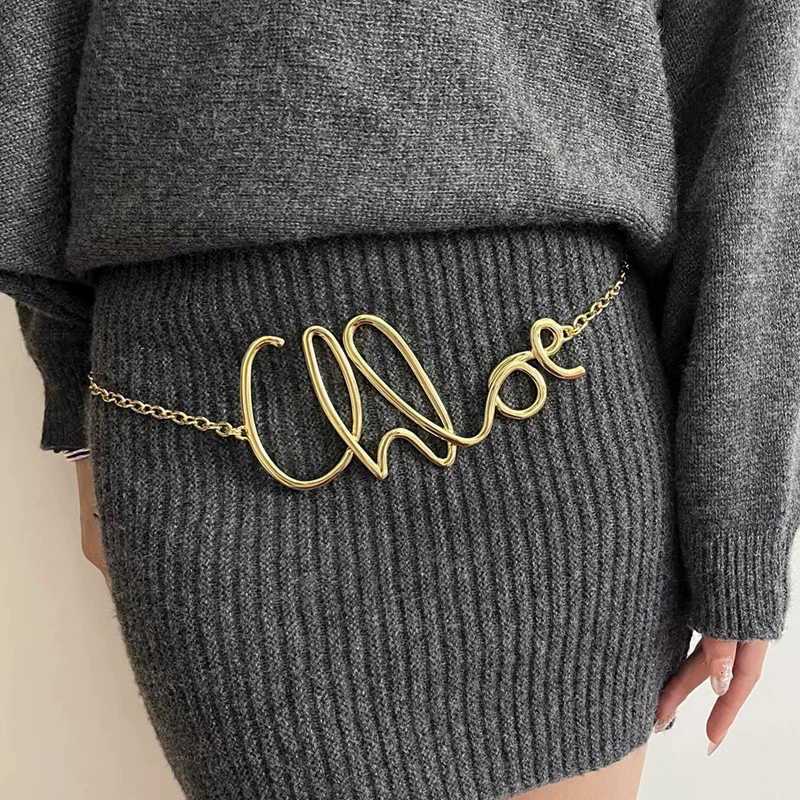 2025 New Retro Gold Letter Wai - Body Jewelry reseña y precio