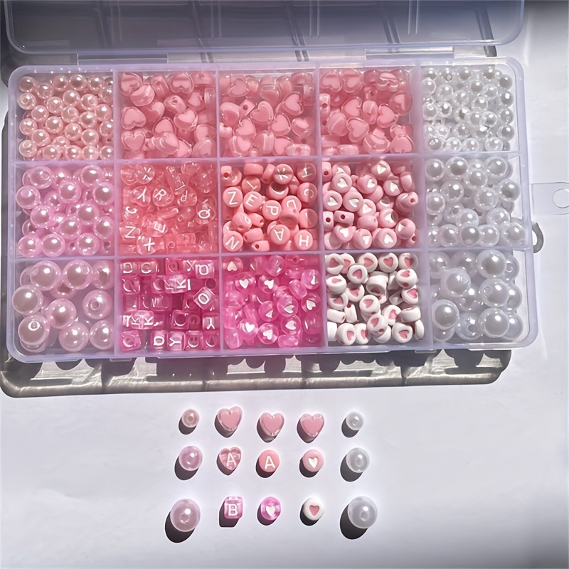 10-piece pink alphabet box, ac - Body Jewelry Organizer reseña y precio