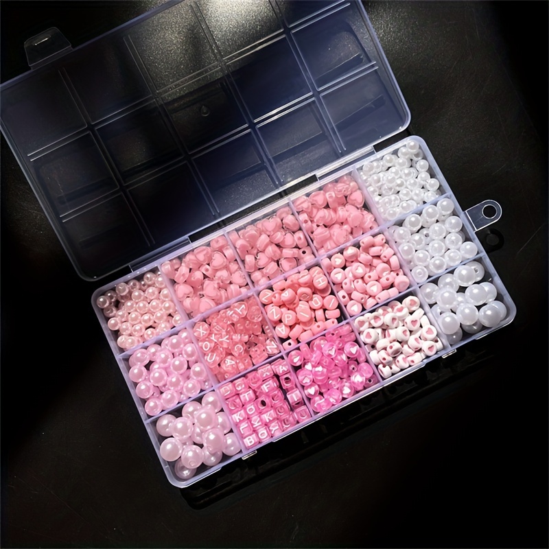 10-piece pink alphabet box, ac - Body Jewelry Organizer reseña y precio