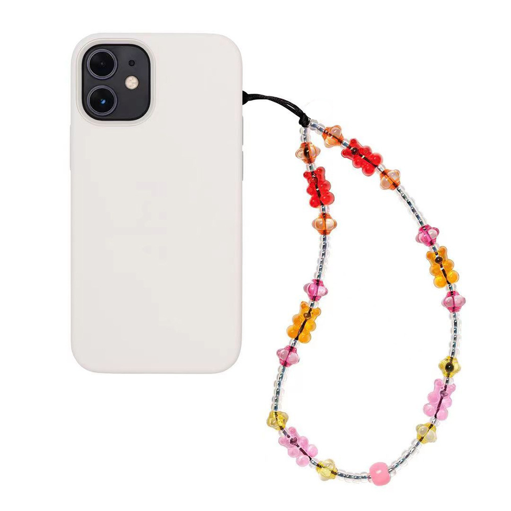 Cute Bear Charm Phone Chain Cl - Body Jewelry Wholesale reseña y precio