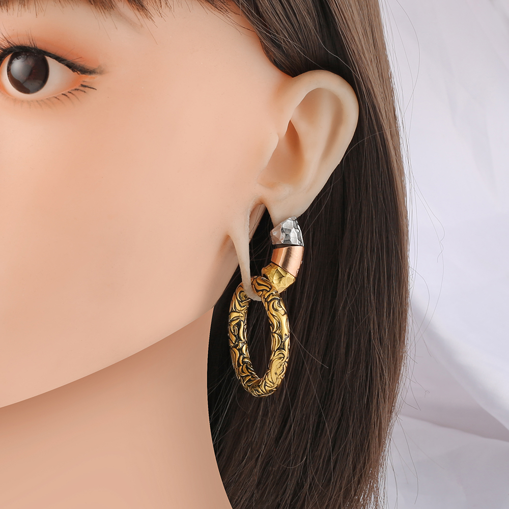 Giga 1/2Pcs Hammered Ear Weigh - Body Jewelry Hangers reseña y precio