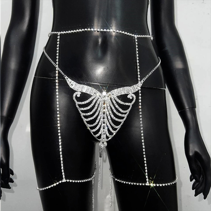 Stonefans Thong and Waist Chai - Body Jewelry Wholesale reseña y precio