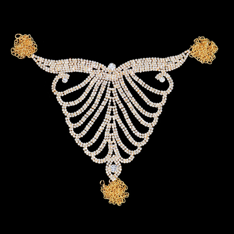 Stonefans Thong and Waist Chai - Body Jewelry Wholesale reseña y precio