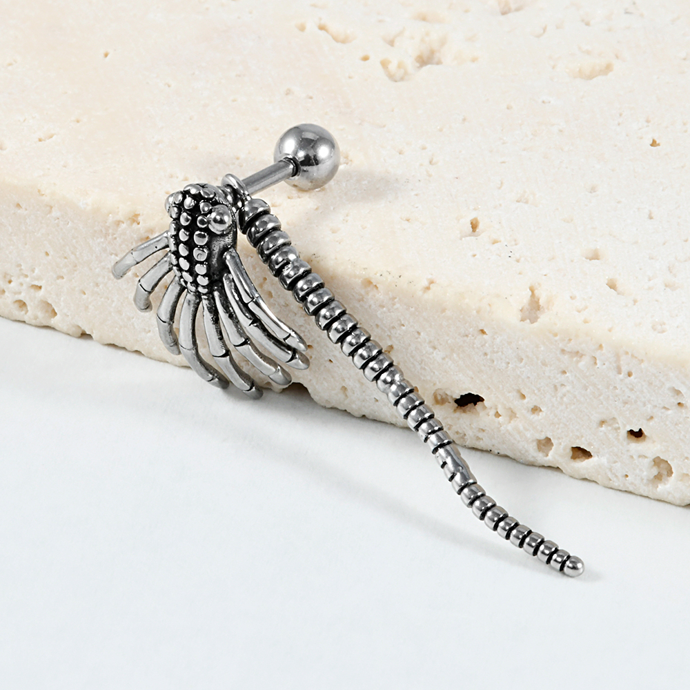 1-2PCS Retro Monster Spider St - Qualiti Body Jewelry reseña y precio