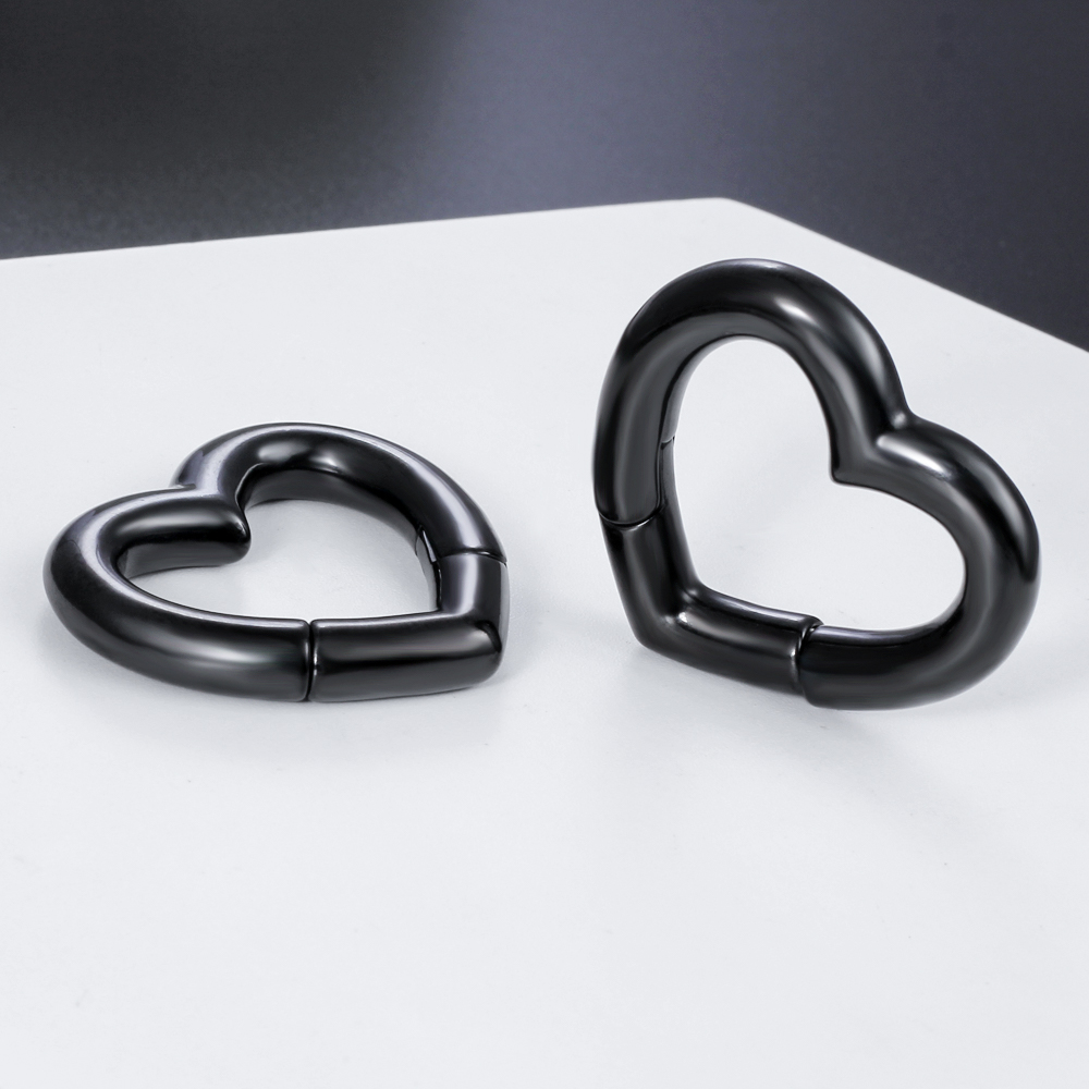 Twolobes 2PCS Heart 316 Stainl - Body Jewelry Hangers reseña y precio