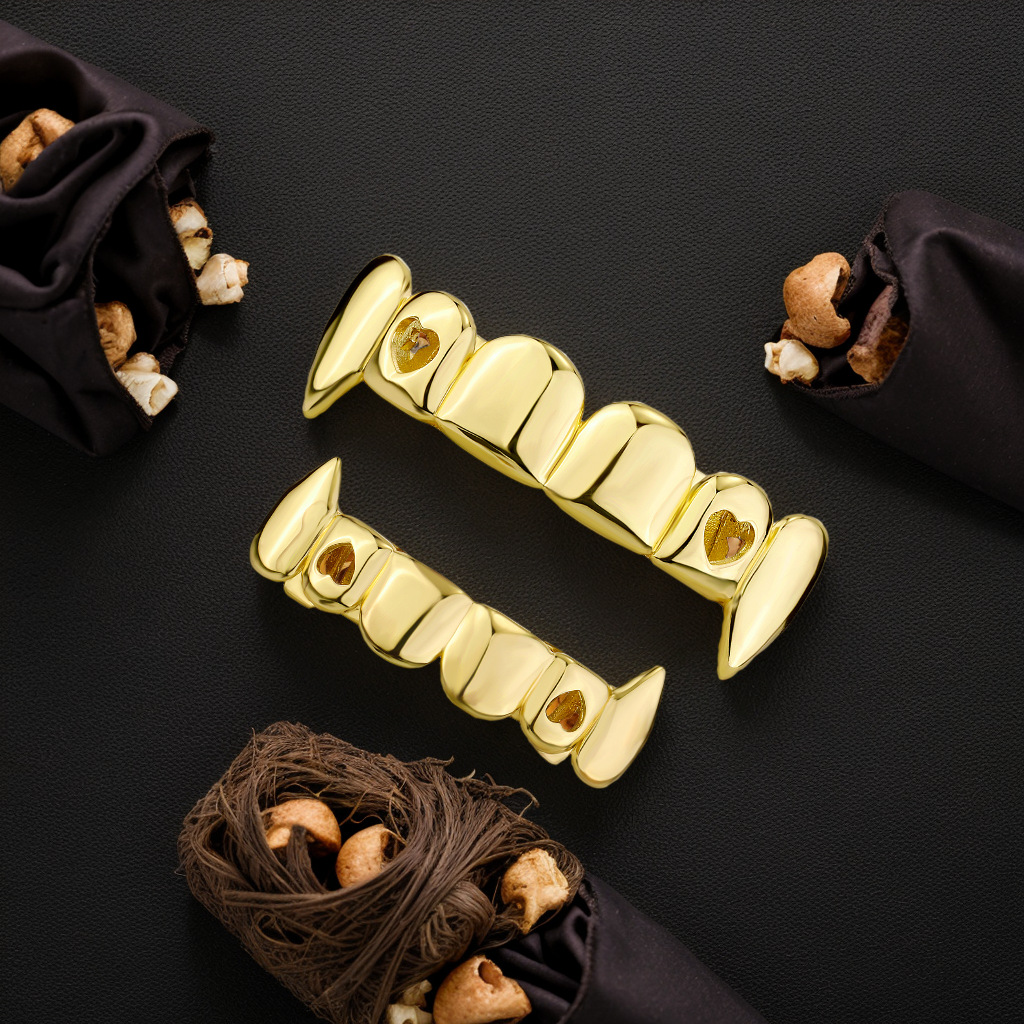 TOPGRILLZ Gold Silver Plated H - Body Jewelry Real Gold reseña y precio