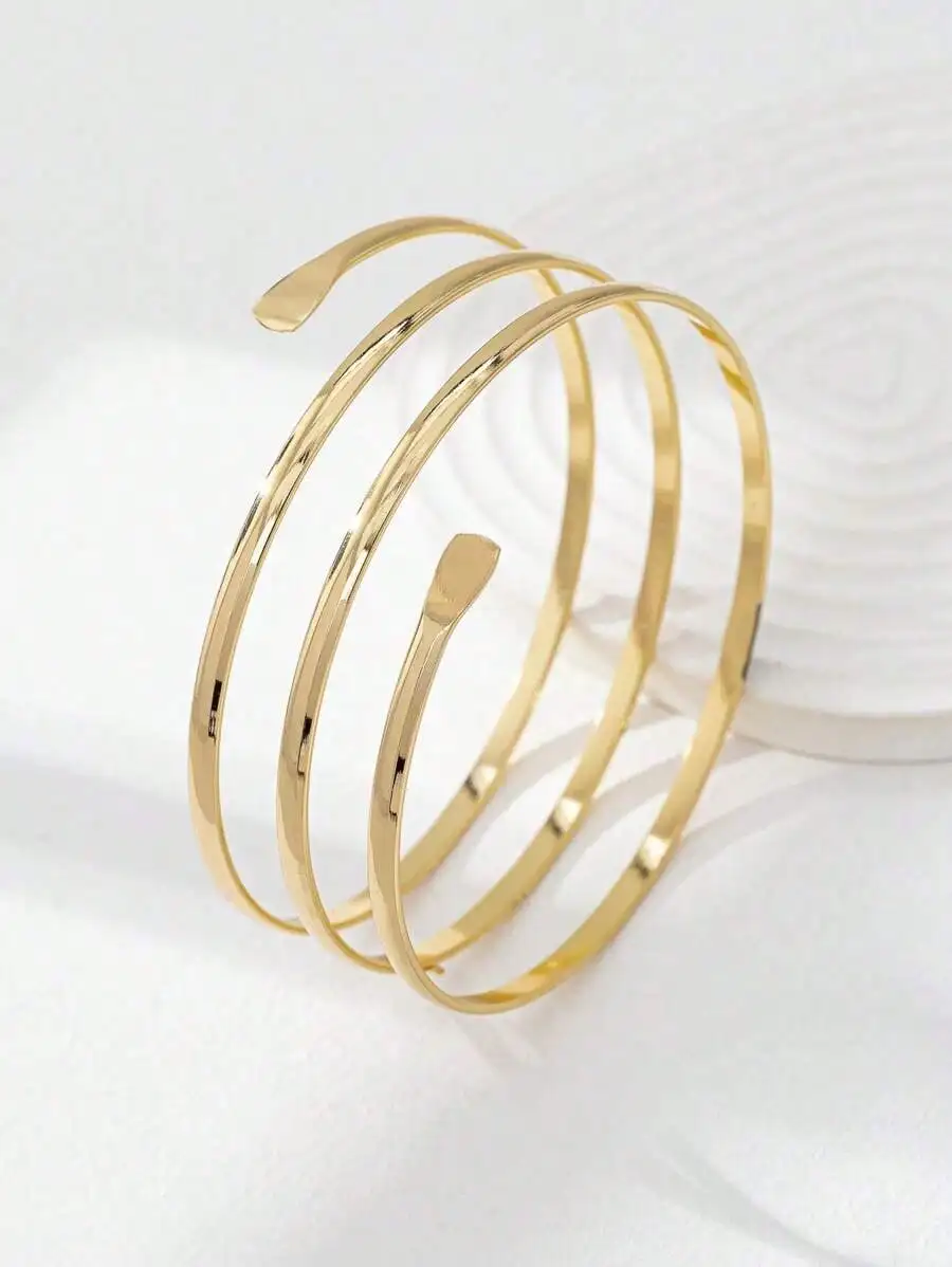 1pc Women Metal Wire Armband,  - Body Jewelry reseña y precio