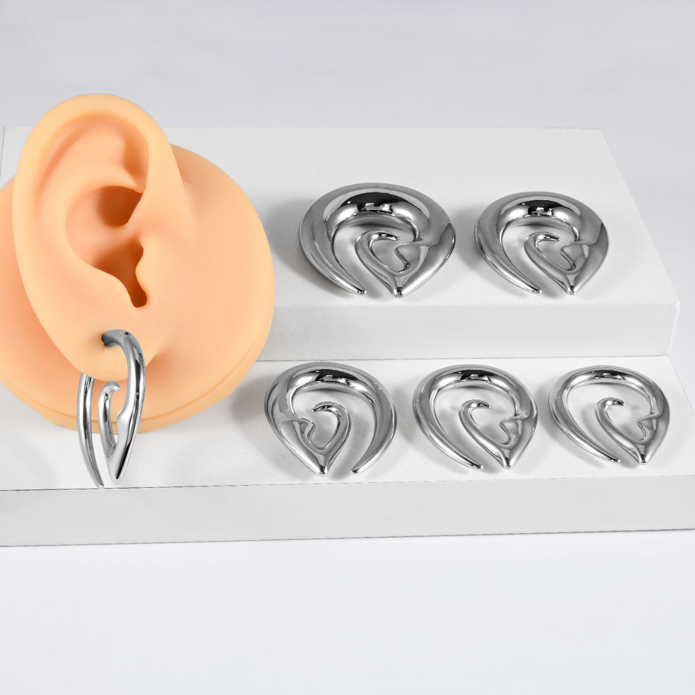1PC Stainless Steel Silvery Ha - Body Jewelry Hangers reseña y precio