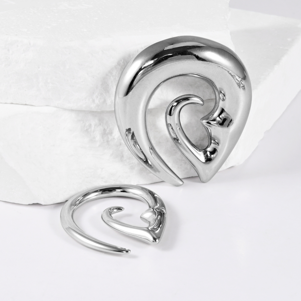 1PC Stainless Steel Silvery Ha - Body Jewelry Hangers reseña y precio