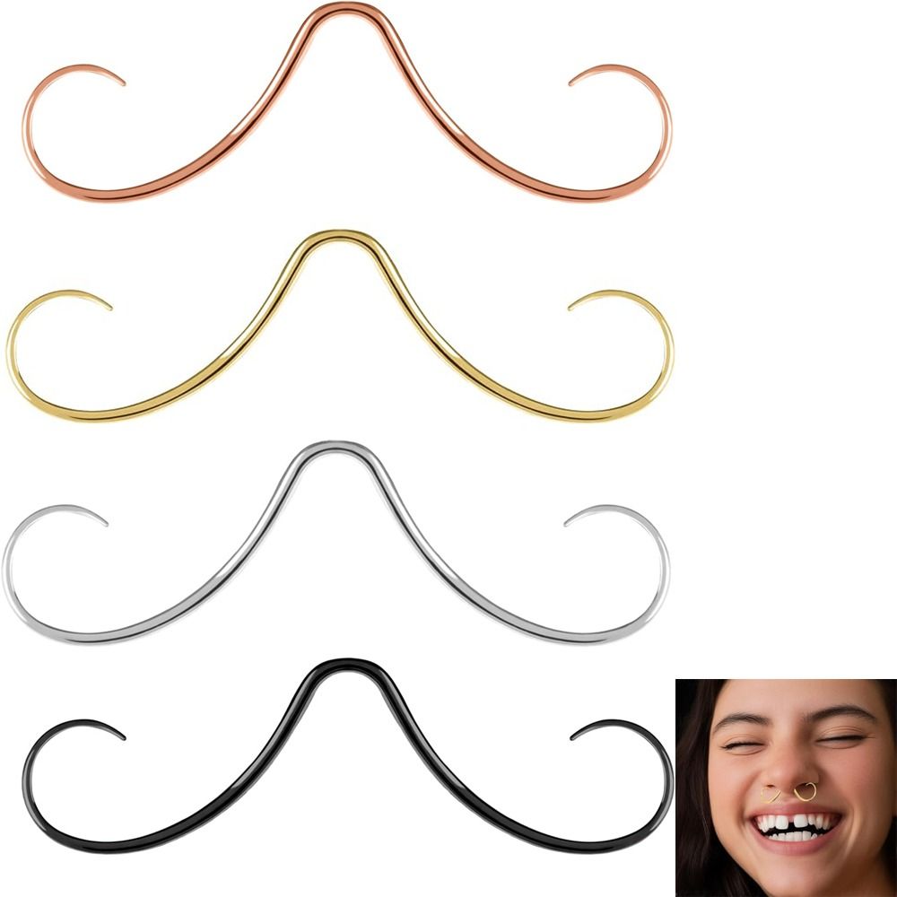 Piercing Jewelry Mustache Sept - Body Jewelry Hangers reseña y precio