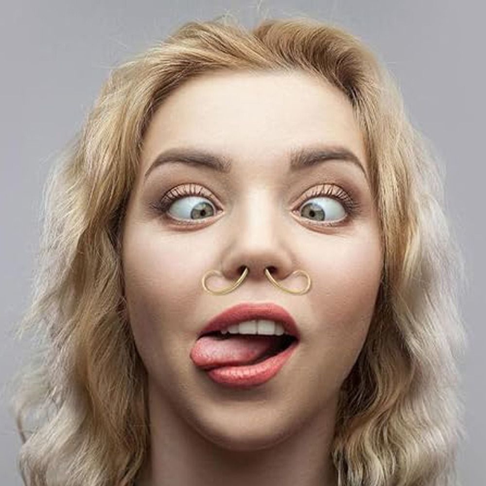 Piercing Jewelry Mustache Sept - Body Jewelry Hangers reseña y precio