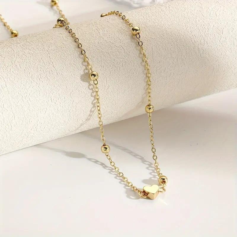 Girls Simple Heart Beaded Bell - Body Jewelry reseña y precio