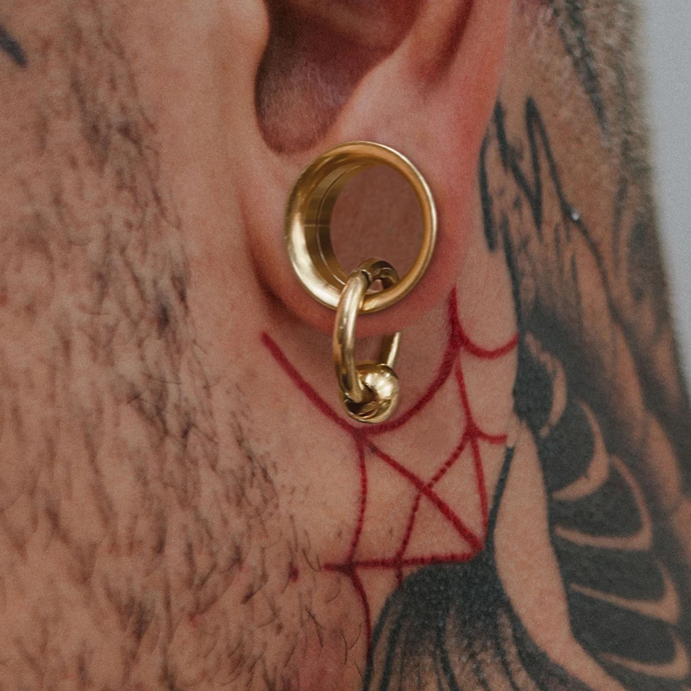 2PC/Set Stainless Steel Round  - Body Jewelry Hangers reseña y precio