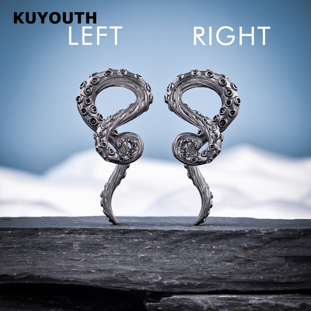 ​KUYOUTH Popular Copper Octopu - Body Jewelry Hangers reseña y precio