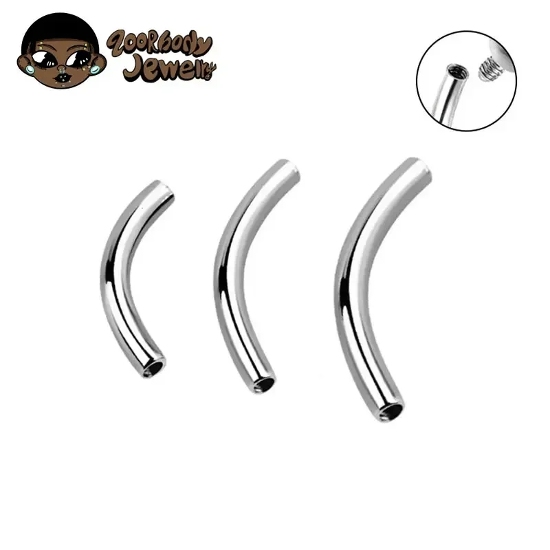 10 Pcs/Lot ASTM F136 Titanium  - Zoor Body Jewelry reseña y precio