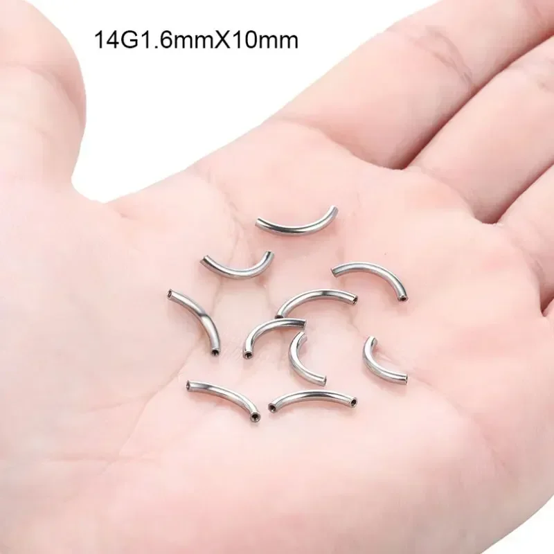 10 Pcs/Lot ASTM F136 Titanium  - Zoor Body Jewelry reseña y precio