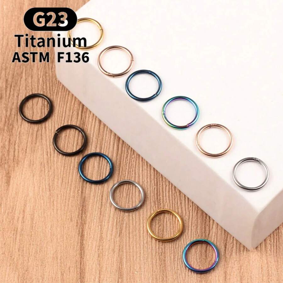 G23 Titanium Small Circle Nose - Body Jewelry reseña y precio