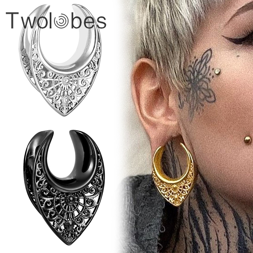 Twolobes 2PCS Vintage 316 Stai - Body Jewelry Hangers reseña y precio