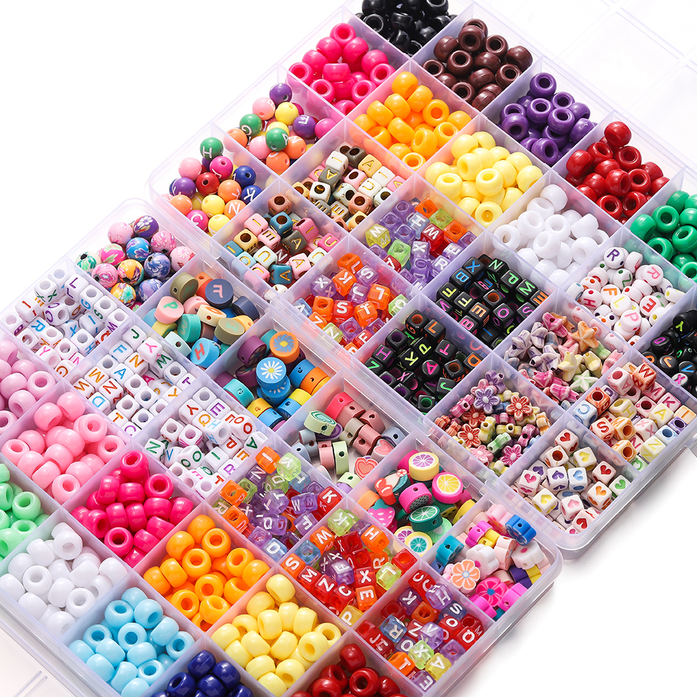 680pcs/Box Colorful Acrylic Po - Body Jewelry Organizer reseña y precio