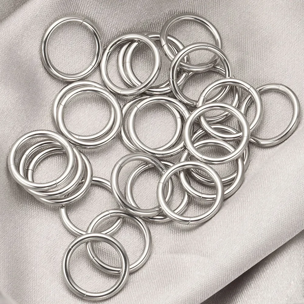 10Pcs 316L Stainless Steel Nos - Qualiti Body Jewelry reseña y precio