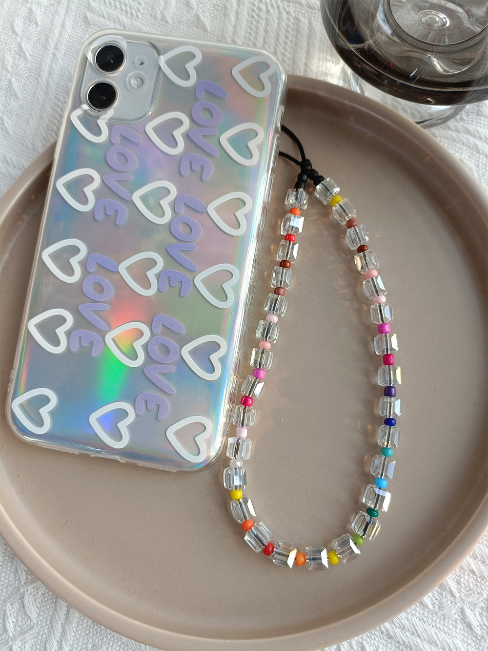 Kpop Phone Charm Clear Crystal - Body Jewelry Wholesale reseña y precio