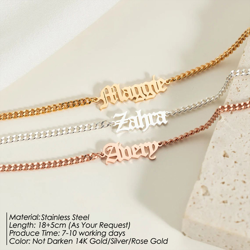 Custom Anklet for Woman Stainl - Body Jewelry Wholesale reseña y precio