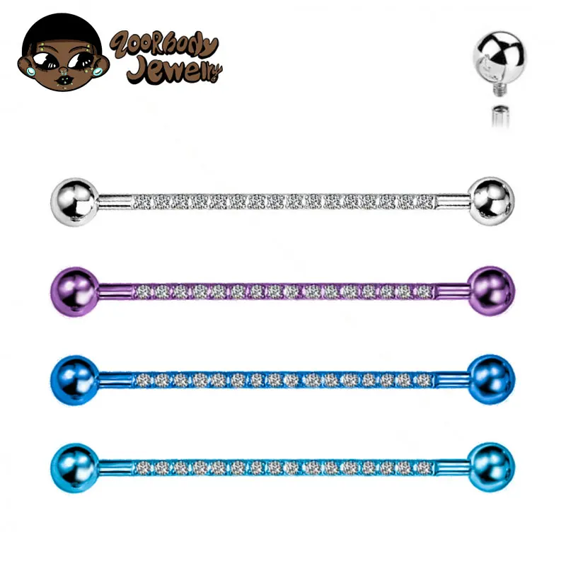 F136 Implant Grade Titanium 14 - Zoor Body Jewelry reseña y precio