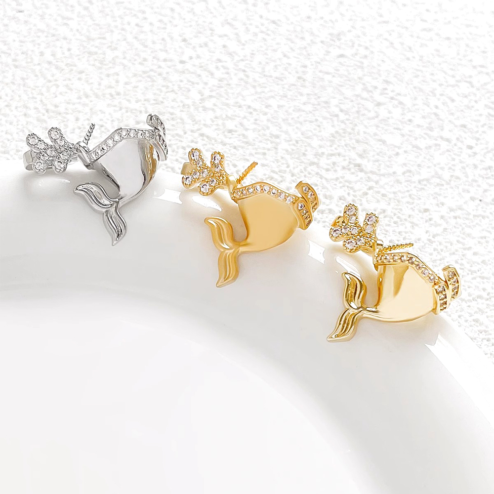1 Piece Brass Plated with Real - Body Jewelry Real Gold reseña y precio