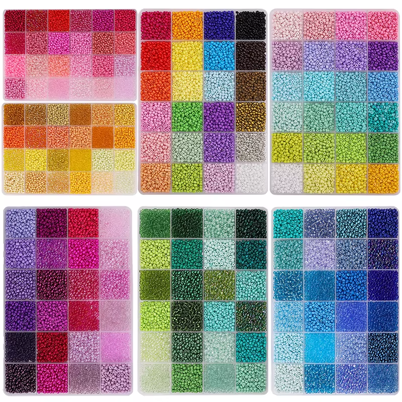 About 5200Pcs24 Grid Rice Bead - Body Jewelry Organizer reseña y precio