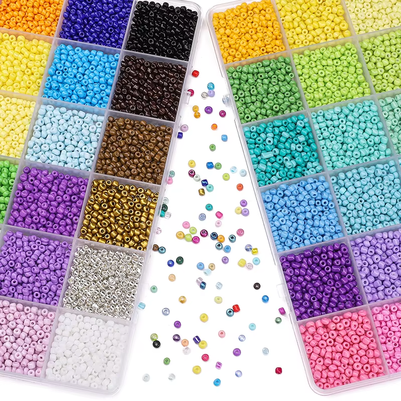 About 5200Pcs24 Grid Rice Bead - Body Jewelry Organizer reseña y precio