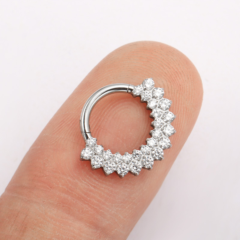 ASTM F136 Titanium Clicker Sep - Zoor Body Jewelry reseña y precio
