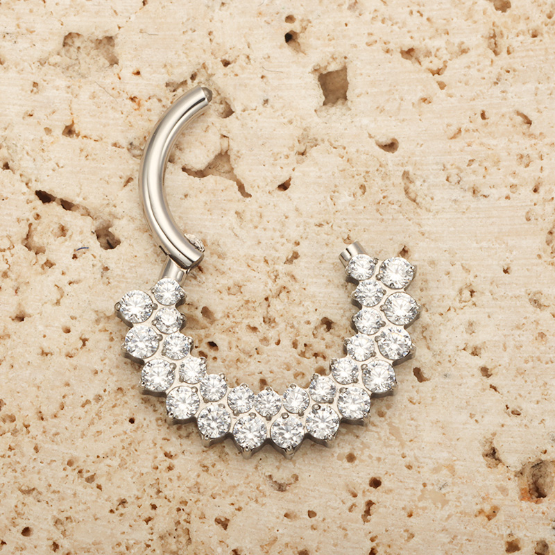 ASTM F136 Titanium Clicker Sep - Zoor Body Jewelry reseña y precio