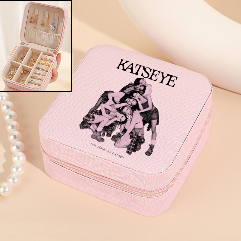 Fashion K POP KATSEYE Jewelry  - Body Jewelry Organizer reseña y precio