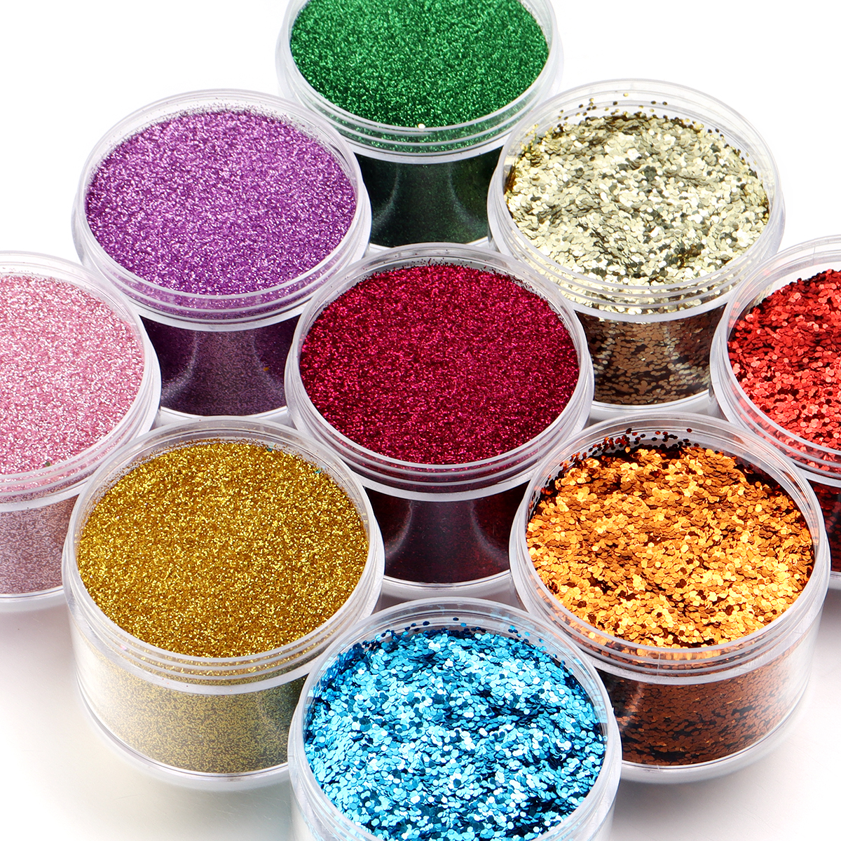30g/Bottle Holographic Colorfu - Body Jewelry reseña y precio