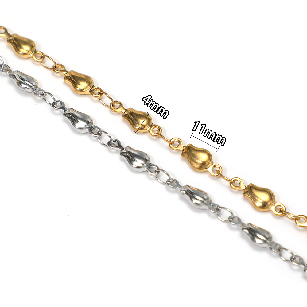 1 Meter Stainless Steel Flower - Body Jewelry reseña y precio