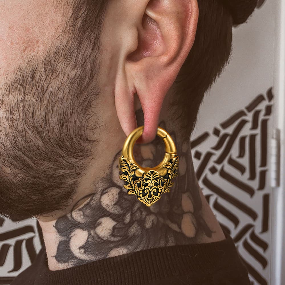 Giga 2Pcs Vintage 5mm(4g) Flor - Body Jewelry Hangers reseña y precio