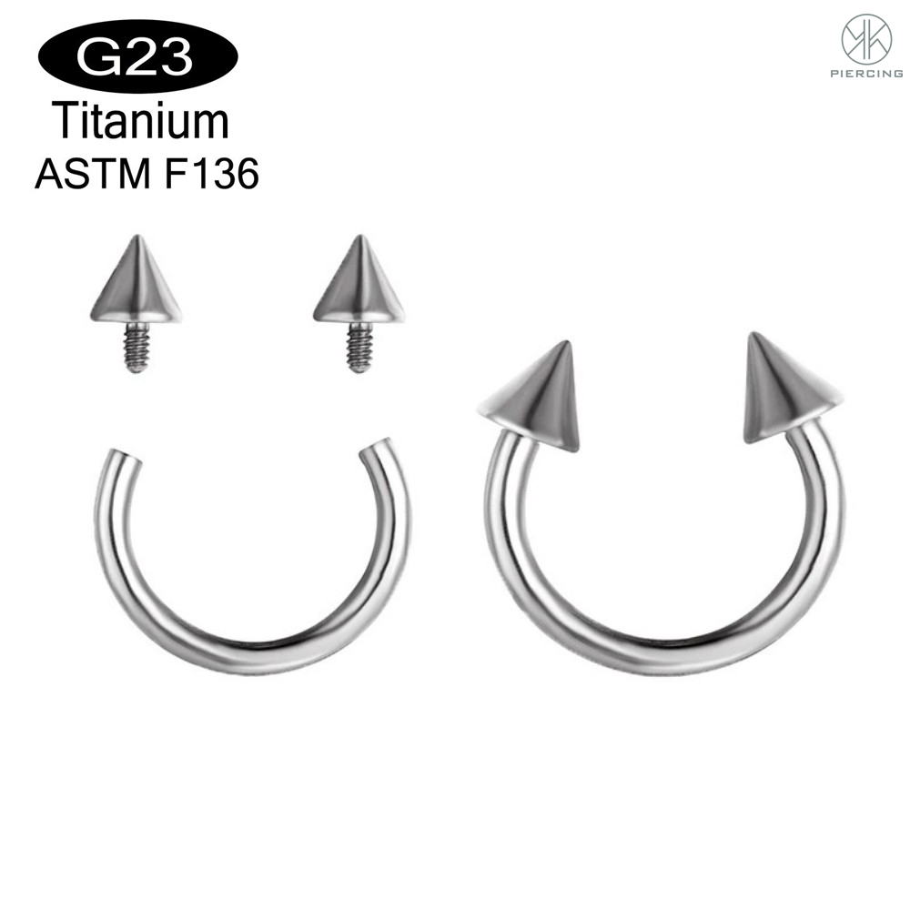 F136 Titanium Hoop Nose Rings  - Zoor Body Jewelry reseña y precio